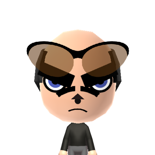 Iggy Mii character: The dog who wields the sandstorm-summoning stand "The Fool" in JoJo's Bizarre Adventure: part 3: Stardust Crusaders.