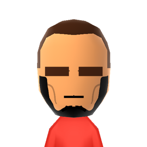 Iron Man Mii character: These are extracted and derived from the Mii Central Miis from the 3DS Miitopia.