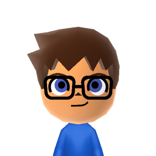 コナン Mii character: These are extracted and derived from the Mii Central Miis from the 3DS Miitopia.