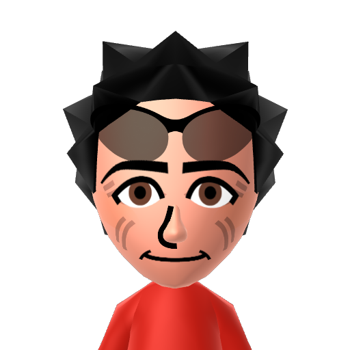 Joe Mii character: from My Wii U Friend List (July 2017) [@AwesomeGamerland]