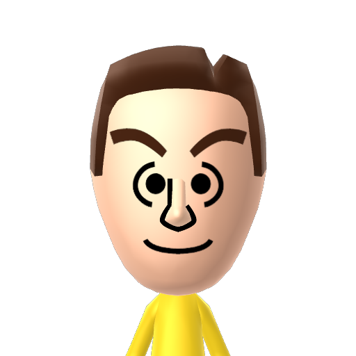 ? Mii character: A Mii uploaded to Check Mii Out Channel (WiiLInk)