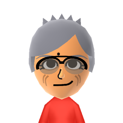 Shumasako Mii character: a mii from dlc 2