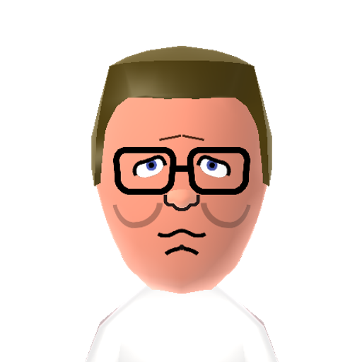 Hank Hill Mii character preview