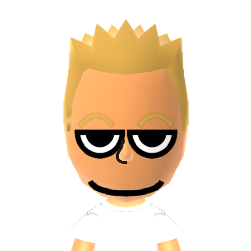 Bart Mii character preview