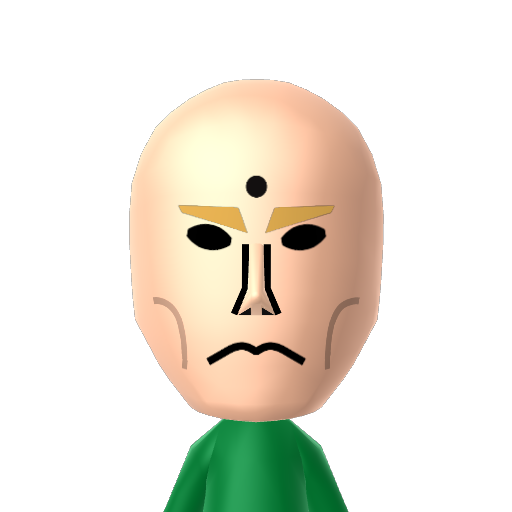 ? Mii character preview