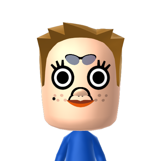 Mrs. Puff Mii character: A Mii from Wii Sports Resort Deluxe, a mod for Wii Sports Resort