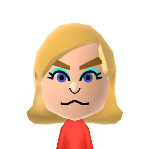 fanny5 Mii character: A Mii from Disney Channel All-Star Party.