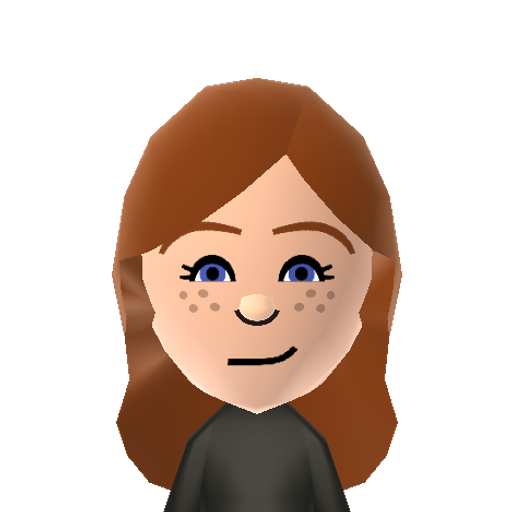 Ginny W. Mii character: Ginevra Weasley is Ron Weasley's sister and a student at Hogwarts from the "Harry Potter" books and movies. Played by Bonnie Wright.