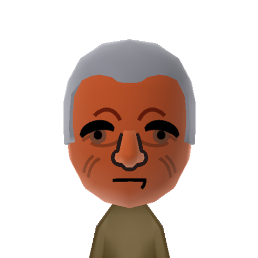 Sanford Mii character: The grumpy old man from "Sanford and Son", played by Redd Foxx.
