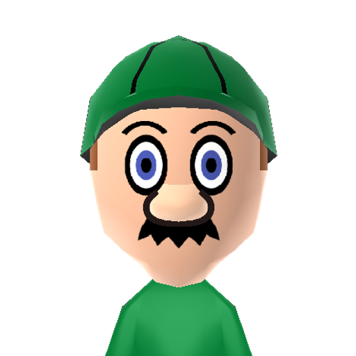Weegee Mii character preview