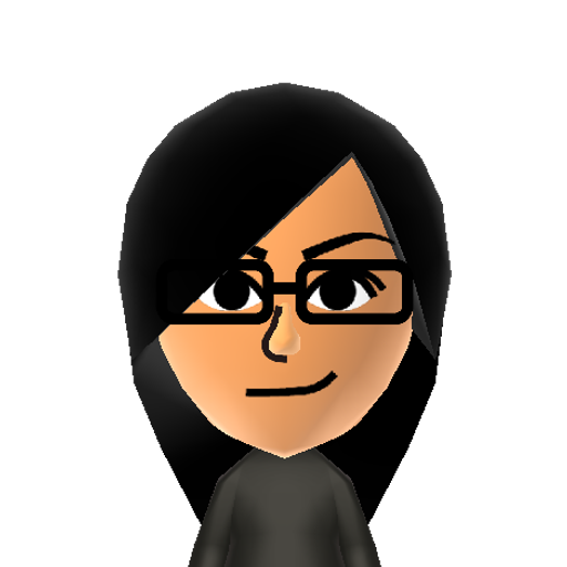 Annie Mii character: A Mii used for Nintendo Network ID AntoniaPistachio by Annie.
