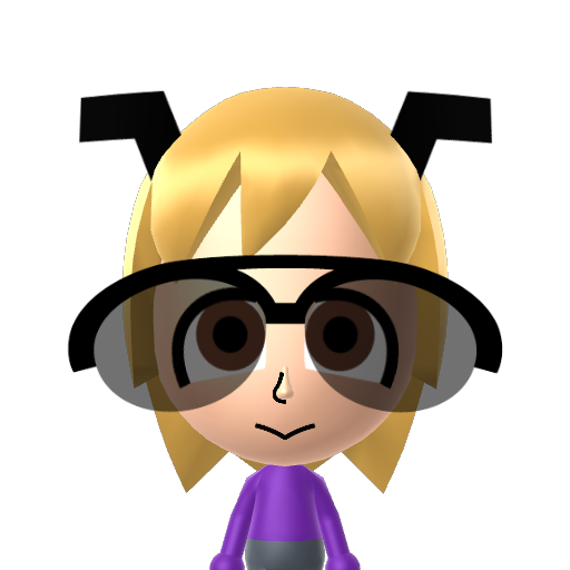 ? Mii character: A Mii uploaded to Check Mii Out Channel (WiiLInk)