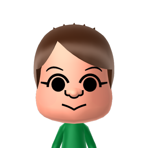 ? Mii character: A Mii uploaded to Check Mii Out Channel (WiiLInk)