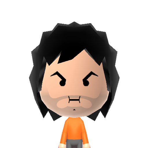 Dan Grump Mii character: Leigh Daniel Avidan, Co-host of Game Grumps and made Ninja Sex Party on YouTube.