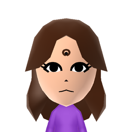 Espeon Mii character preview