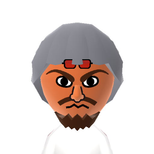 TD Great T Mii character: This is a Mii based on Great Tiger's appearance in the Title Defense part of Punch-Out!! (Wii)