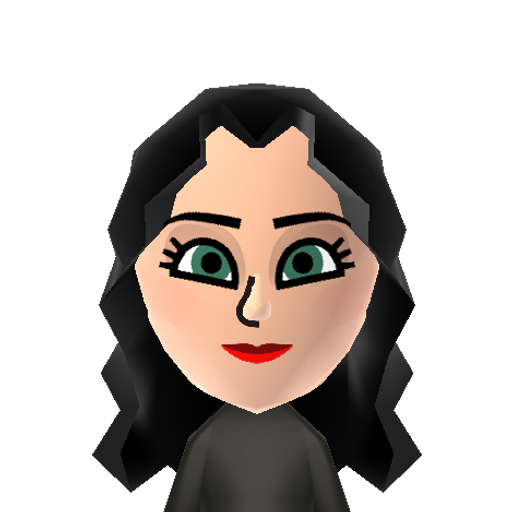 Lizzie Mii character preview