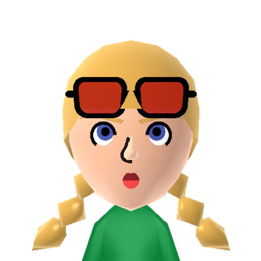 Cammy Mii character: One of the female fighters from "Street Fighter". She has 2 sisters named Chun-Li and Crimson Viper.