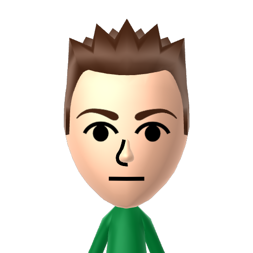 Julian Mii character: A Mii from Last Day of WaraWara Plaza, a mod for Nintendo Wii U (WaraWara Plaza)