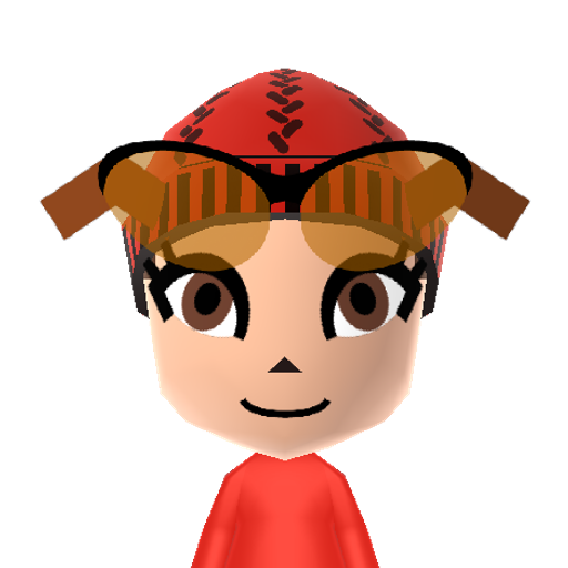 Fenniken Mii character: A fire type pokemon from Pokemon X and Y