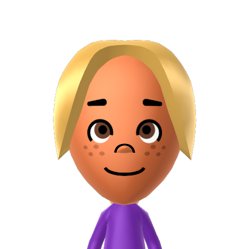 Maria Mii character: A Mii from Wii Sports Resort: Meme Squad, a mod for Wii Sports Resort