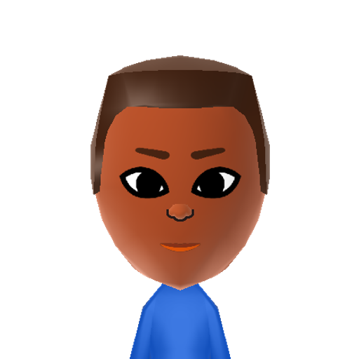 Sanders Mii character preview