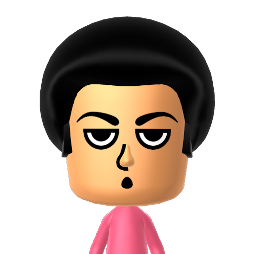 焰焱然煅煊煌煎煜煞煤 Mii character: This is a Mii for testing Mii nicknames.