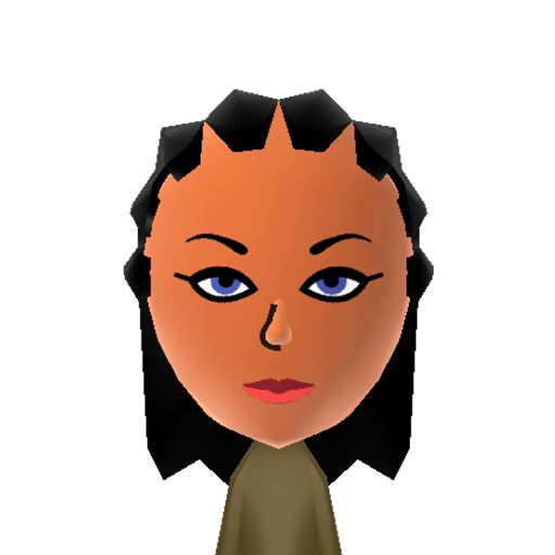 Citra Mii character: The manipulative Rakyat queen in search of a worthy warrior, from the Ubisoft game "Far Cry 3".