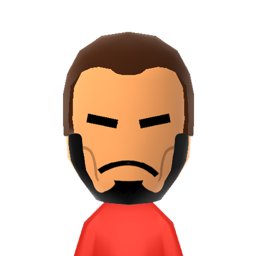 アイアンマン Mii character: These are extracted and derived from the Mii Central Miis from the 3DS Miitopia.