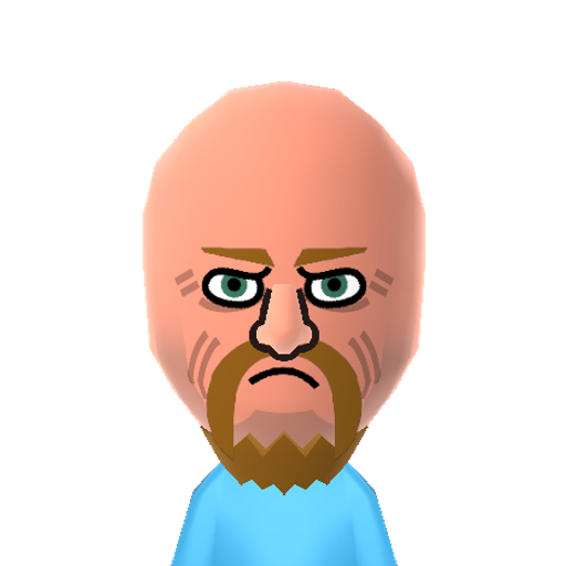 Heisenberg Mii character preview