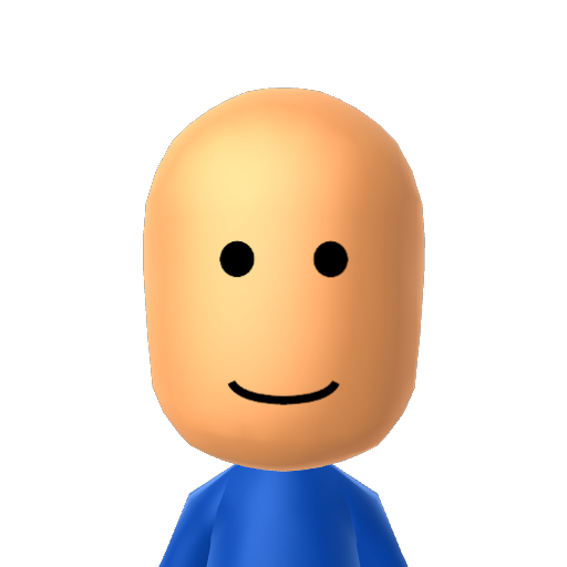 OOF Mii character: A Mii from Wii Sports Resort: Meme Squad, a mod for Wii Sports Resort