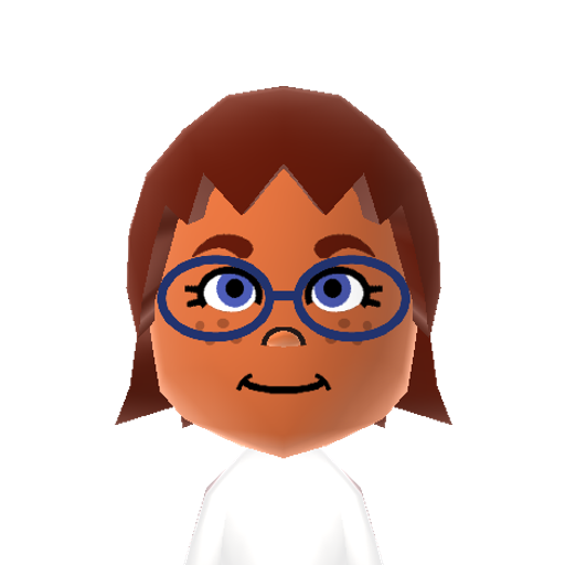 Lilac Mii character preview
