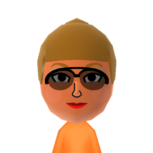 Alicia Mii character: A Mii from Wii Sports Resort: Meme Squad, a mod for Wii Sports Resort