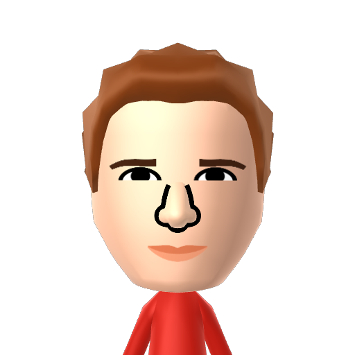 RickAstley Mii character: Rick Astley 80's Pop Singer who had hits like "Together Forever" and is a Prank Internet Meme.