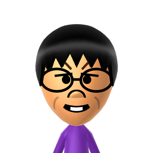 ? Mii character: A Mii uploaded to Check Mii Out Channel (WiiLInk)