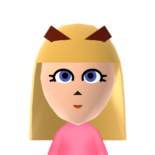 Paula Mii character preview