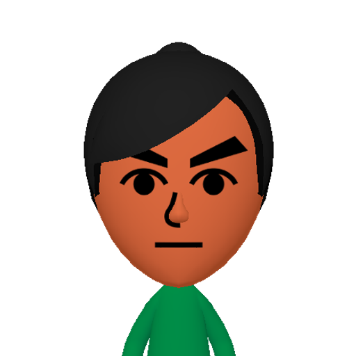 no name Mii character: This Mii is from the Switch SDK as a SampleDB Mii.