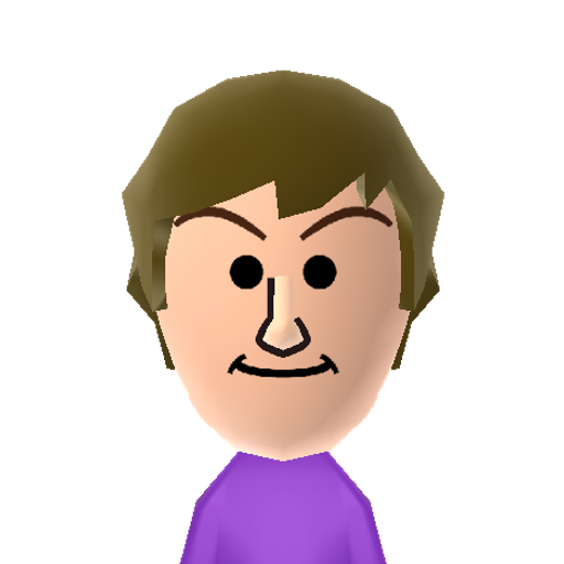 Chalky Mii character preview