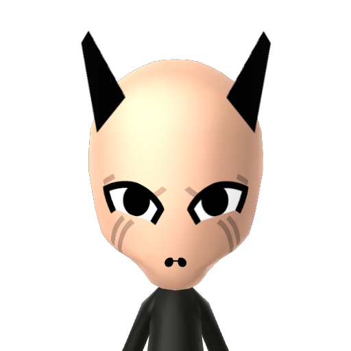 Shadow Mew Mii character: These are extracted and derived from the Mii Central Miis from the 3DS Miitopia.