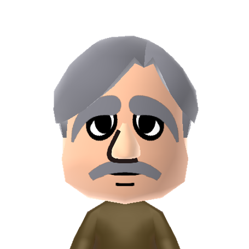 Wentworth Mii character: Kind butler to the monarch of a remote kingdom from the Streetpass DLC game, "Warrior's Way/Streetpass Battle". His dream is to see his monarch become the ruler of the world!