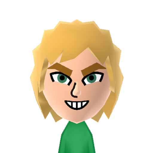 Diego Mii character: Character from "Jojo's Bizarre Adventure", better known as Dio.