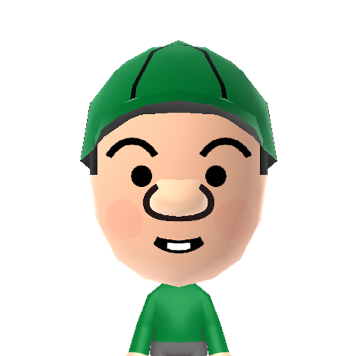 Baby Luigi Mii character: Luigi as an infant.