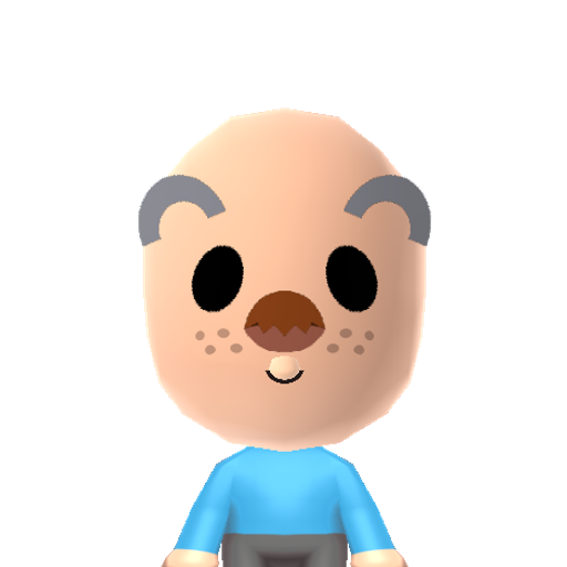 Oshawott Mii character preview
