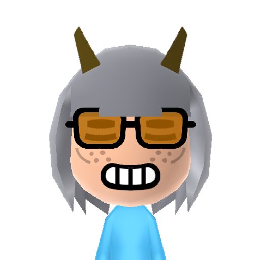 RobFortune Mii character: From the fighting game "Skullgirls". Behold the glory of Robo-Fortune! This cybernetic clone of Ms. Fortune is a being shrouded in mystery, probably because she hasn't been made a playable character yet! Beep Boop Meow!