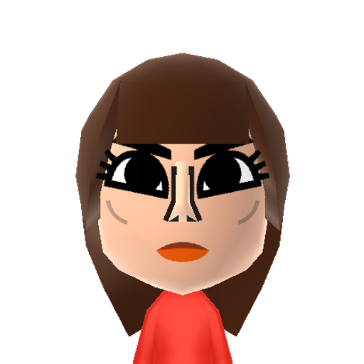 050 Mii character: A Mii from the Tomodachi Collection is interesting! MII Tsukuru Book