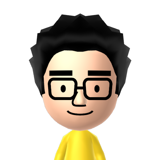 Oliver Mii character: from Disventure Camp Contestants as Miis + QR Codes (UPDATED) [@michellemagnuson5108]