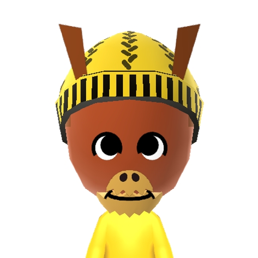 Baba Looey Mii character: The burro sidekick with the Mexican accent from Hanna-Barbera's "Quick Draw McGraw".