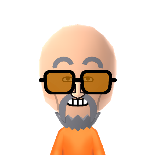 Roshi Mii character preview