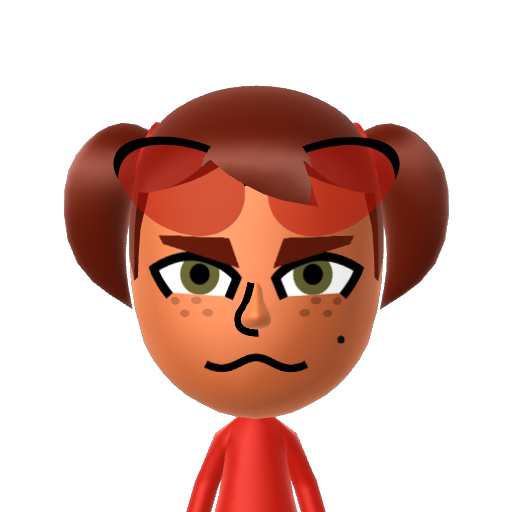 ? Mii character: A Mii uploaded to Check Mii Out Channel (WiiLInk)