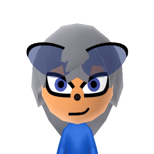 Sonic Mii character: The main character in lots of Sonic games.